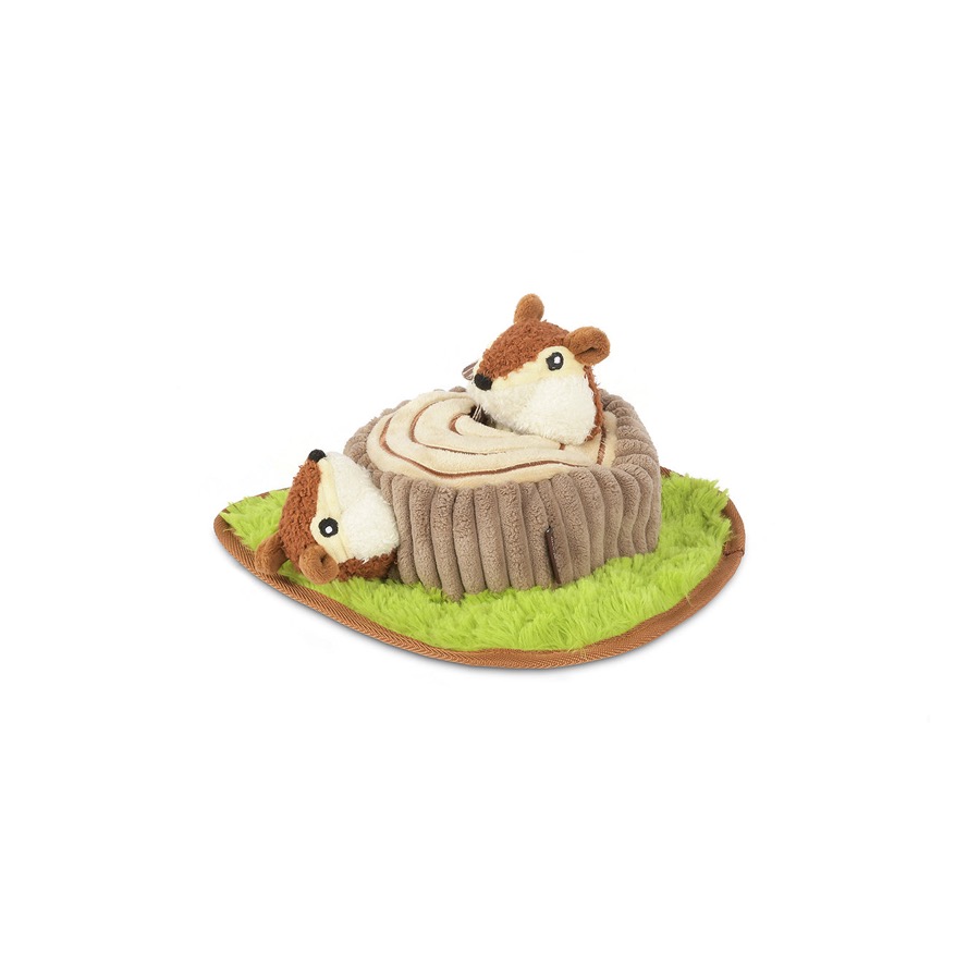 Forest Friends 花栗鼠狗狗互動絨毛玩具