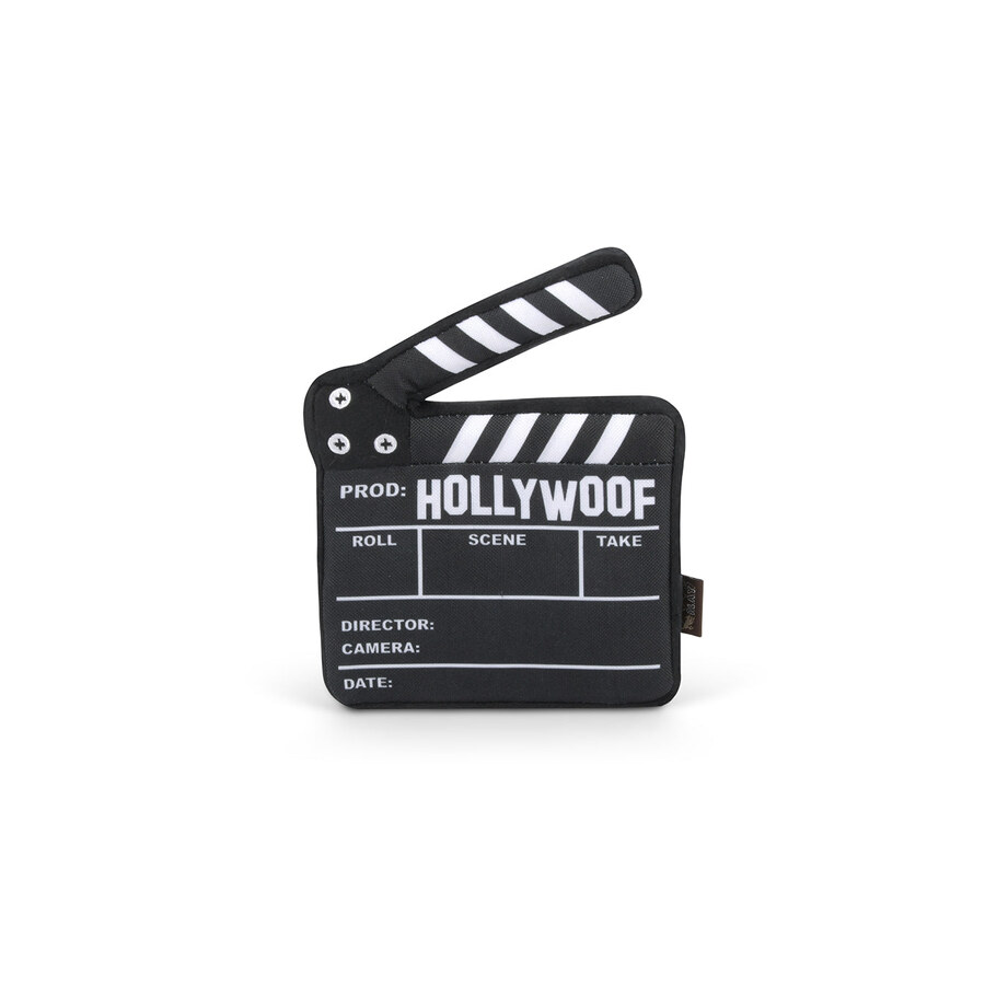 Hollywoof Cinema 開麥拉板狗狗發聲絨毛玩具