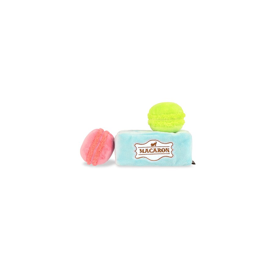 Pup Cup Café 迷你馬卡龍 XS 狗狗發聲絨毛玩具