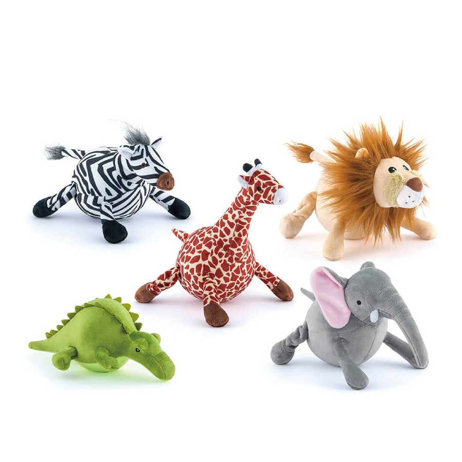 Play Pet Safari 狂野動物園系列五款動物造型合照